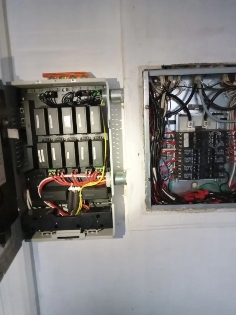 Electrical panel upgrade completed for Carbon Monoxide Detector Installation in Rye